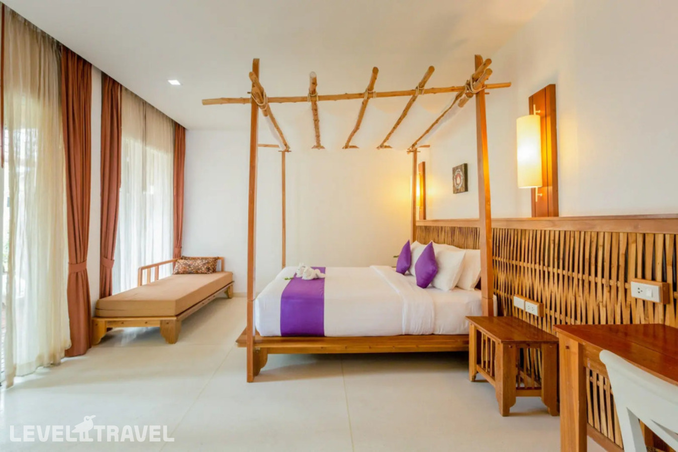 фотографии номера Двухместный коттедж Deluxe двуспальная кровать отеля Railay Bay Resort & Spa в Таиланд(Рейлей) - фото №3
