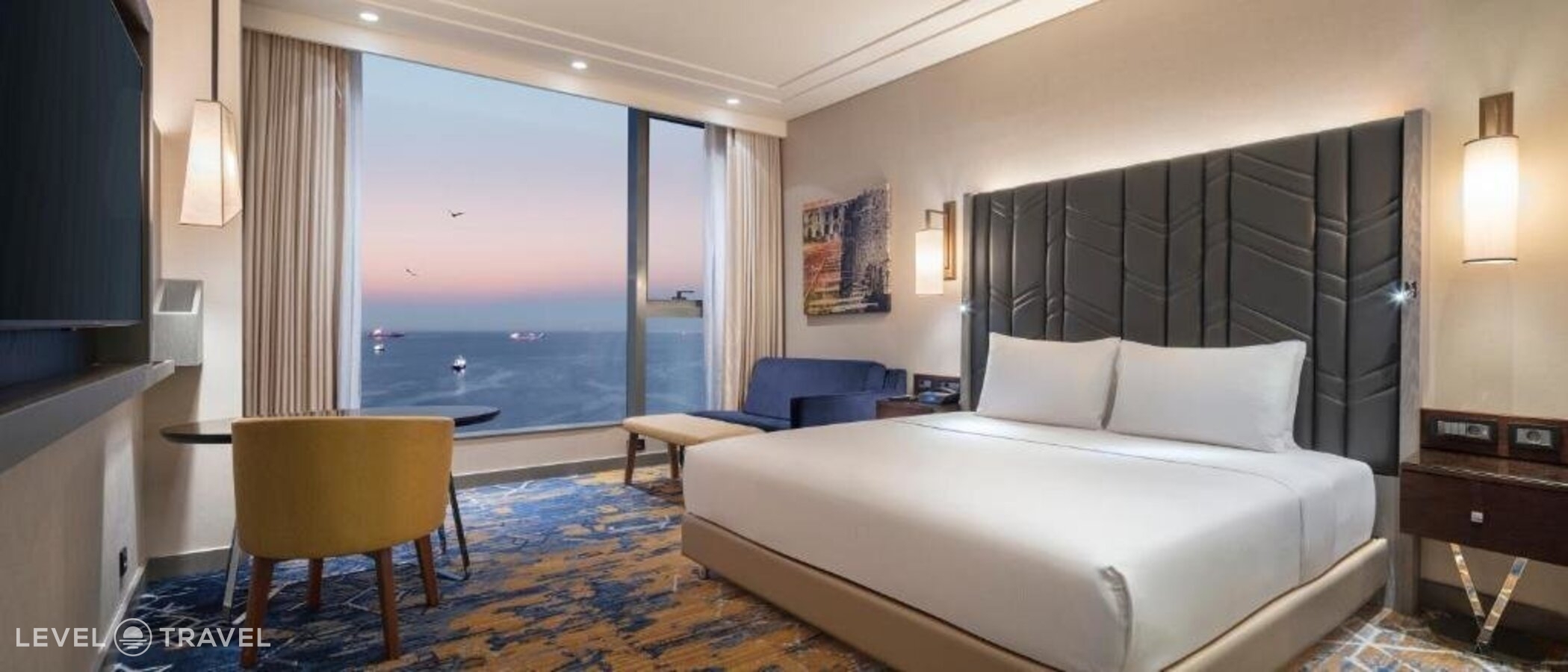 фотографии номера Представительский с видом на море отеля Hilton Istanbul Bakirkoy в Турция(Бакыркёй) - фото №11
