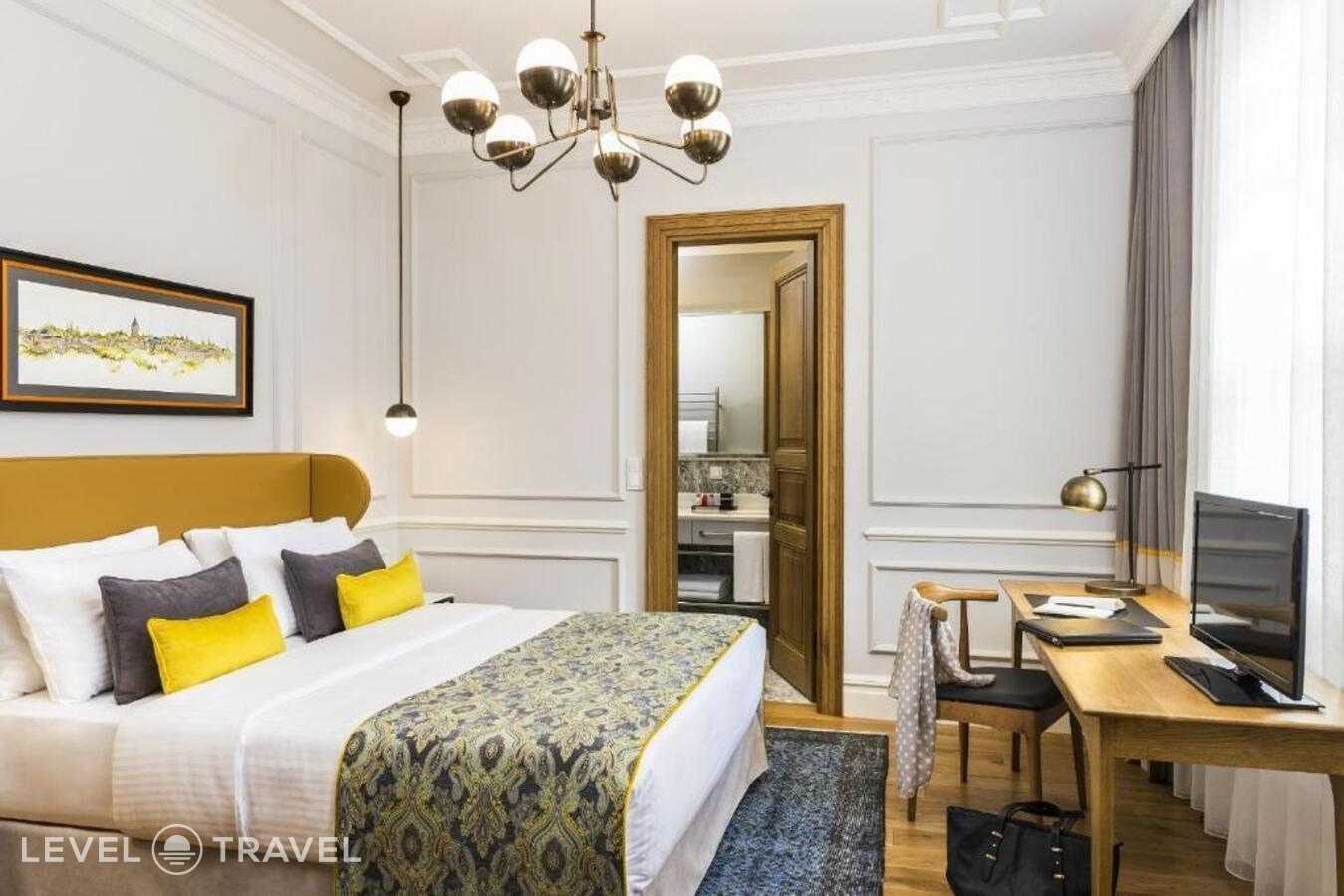 Двухместный полулюкс Deluxe двуспальная кровать — фото 2