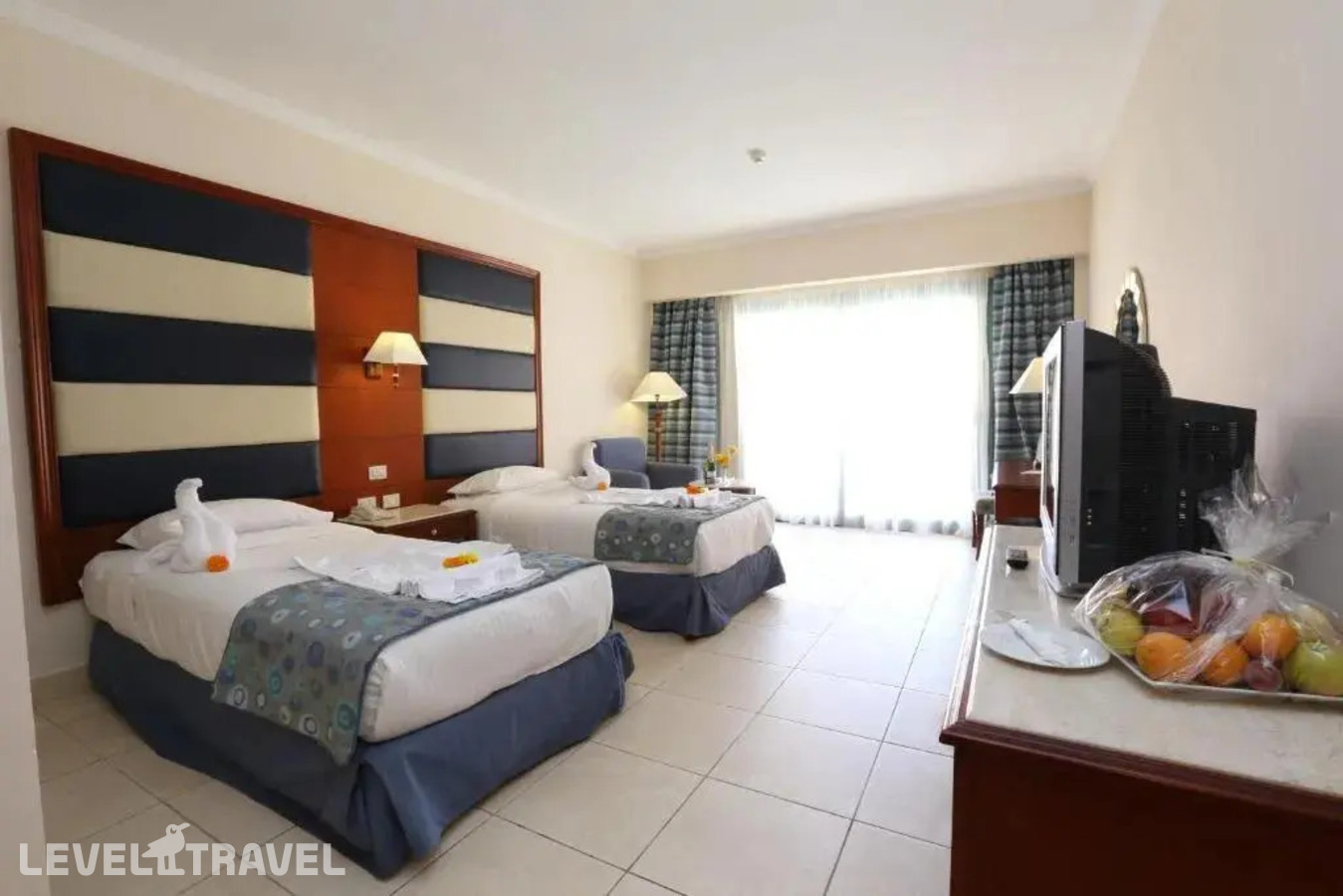 фотографии номера Делюкс (две односпальные кровати) отеля Rehana Sharm Resort Aqua Park & Spa в Египет(Шарм-эль-Шейх) - фото №2
