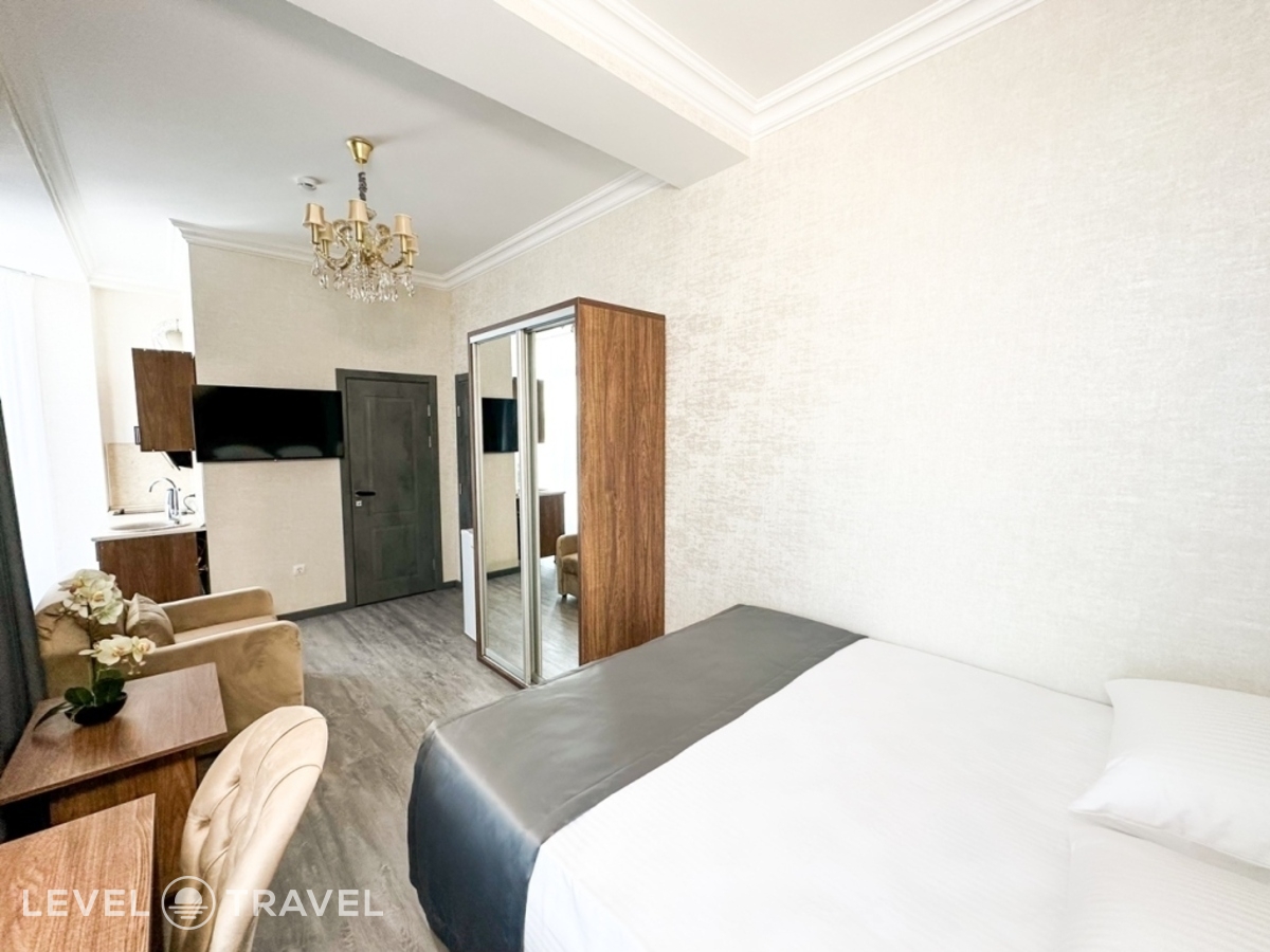 Двухместная студия with Chair Bed двуспальная кровать — фото 5