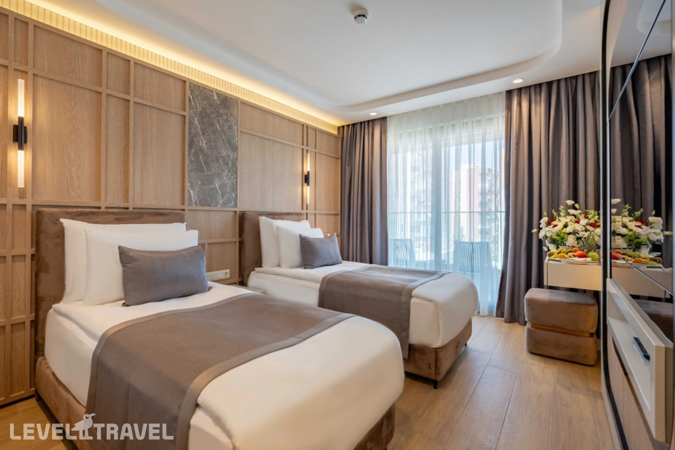 фотографии номера Улучшенный номер отеля Awen Hotel в Турция(Лара) - фото №1