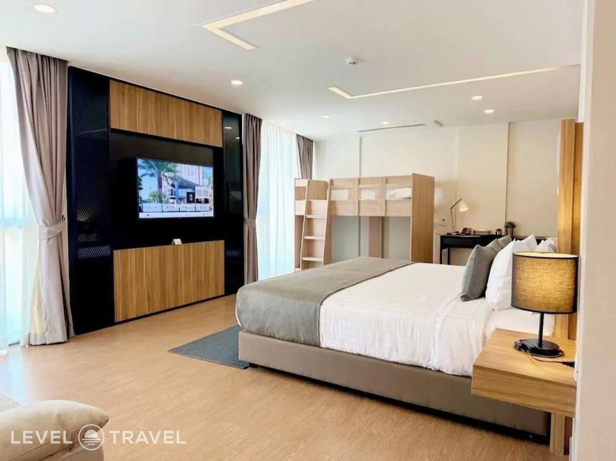 фотографии номера Семейный (двухъярусная кровать) отеля Canalis Suvarnabhumi Airport Hotel (SHA Plus+) в Таиланд(Бангкок) - фото №6