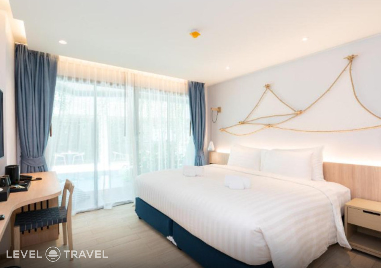 фотографии номера Делюкс с видом на фасад отеля Panwaburi Beachfront Resort в Таиланд(Панва) - фото №2