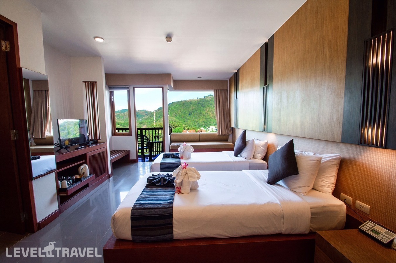 фотографии номера Гранд делюкс (две односпальные кровати) отеля Peach Blossom Resort в Таиланд(Карон Бич) - фото №1