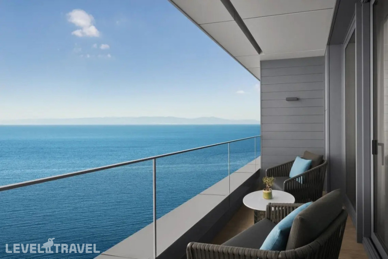 фотографии номера Делюкс с видом на море (две односпальные кровати) отеля JW Marriott Hotel Istanbul Marmara Sea в Турция(Бакыркёй) - фото №3