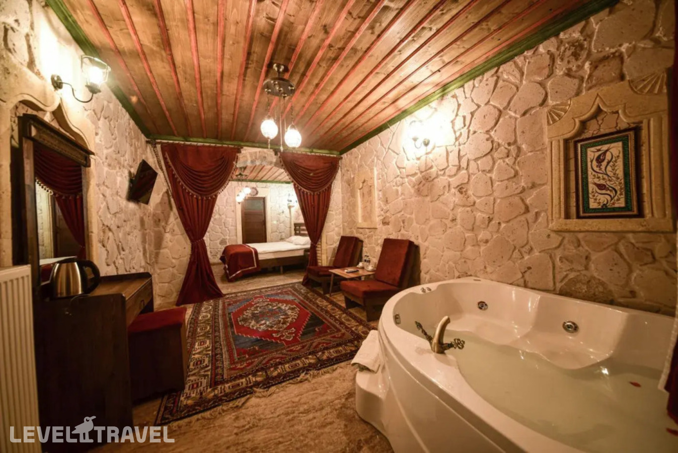 фотографии номера Люкс отеля Cappadocia Caves Hotel в Турция(Гёреме) - фото №4