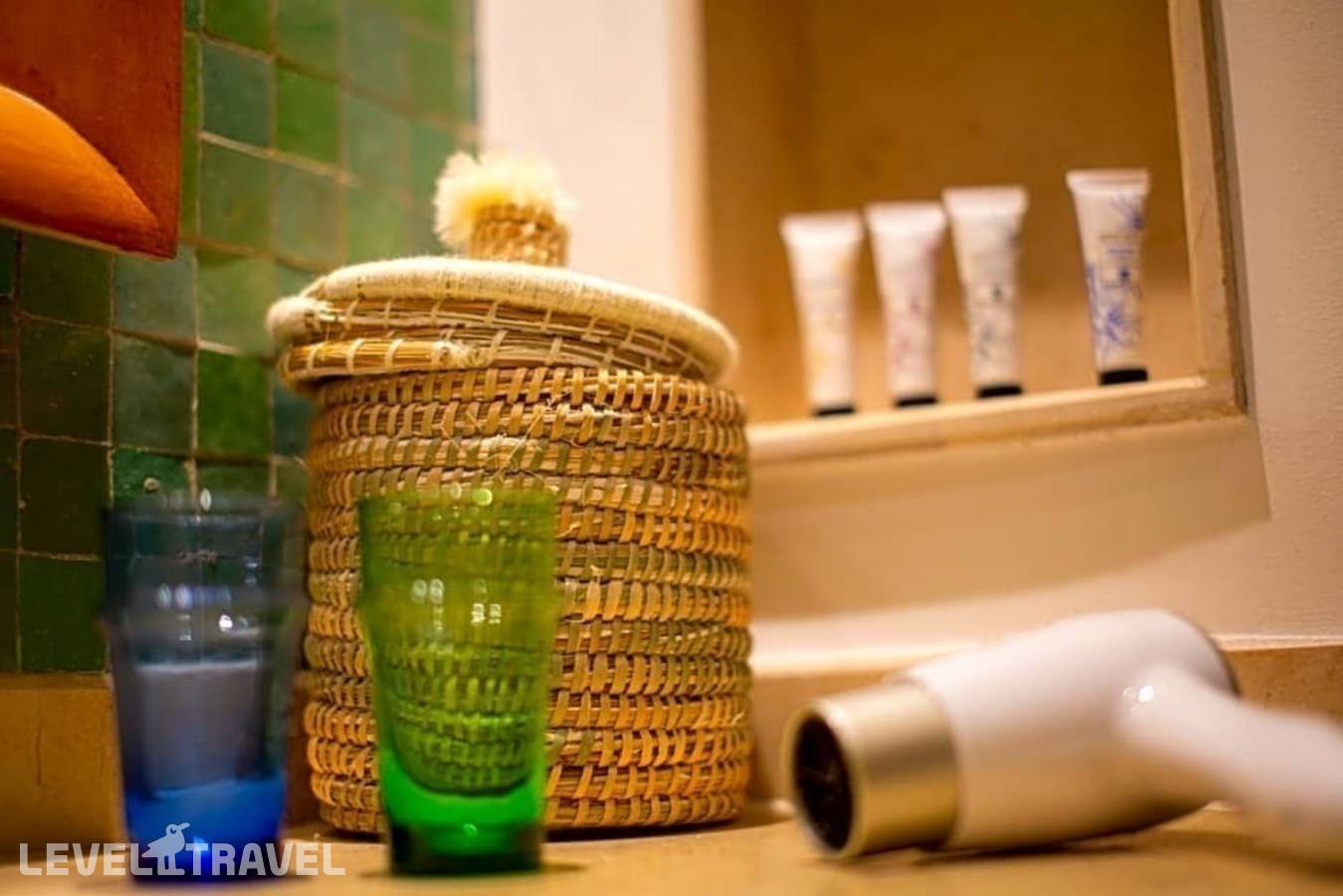 фотографии номера Номер Deluxe с балконом и с видом на бассейн отеля Jaal Riad Resort в Марокко(Марракеш) - фото №7