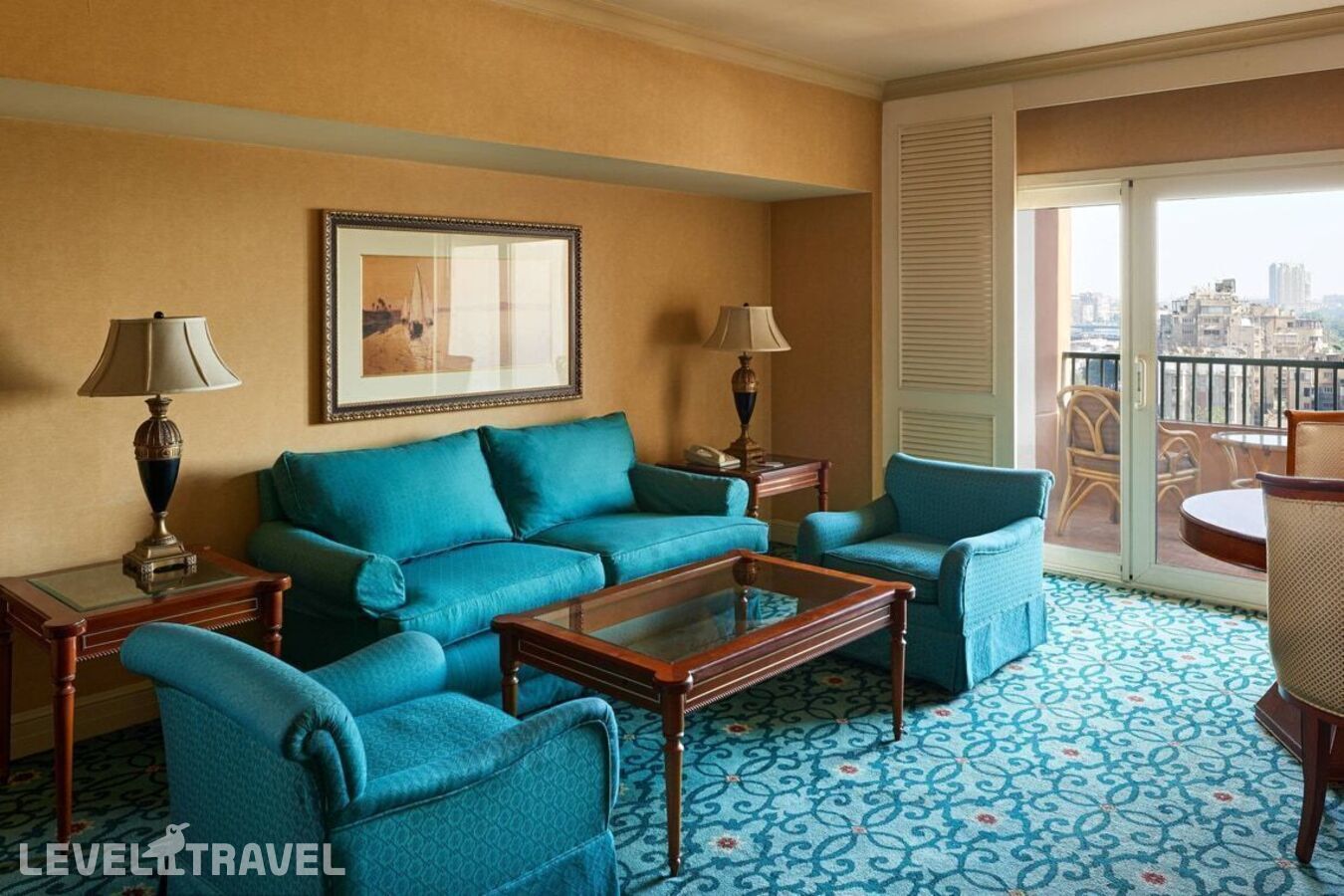фотографии номера Люкс дипломатический отеля Cairo Marriott Hotel & Omar Khayyam Casino в Египет(Каир) - фото №2