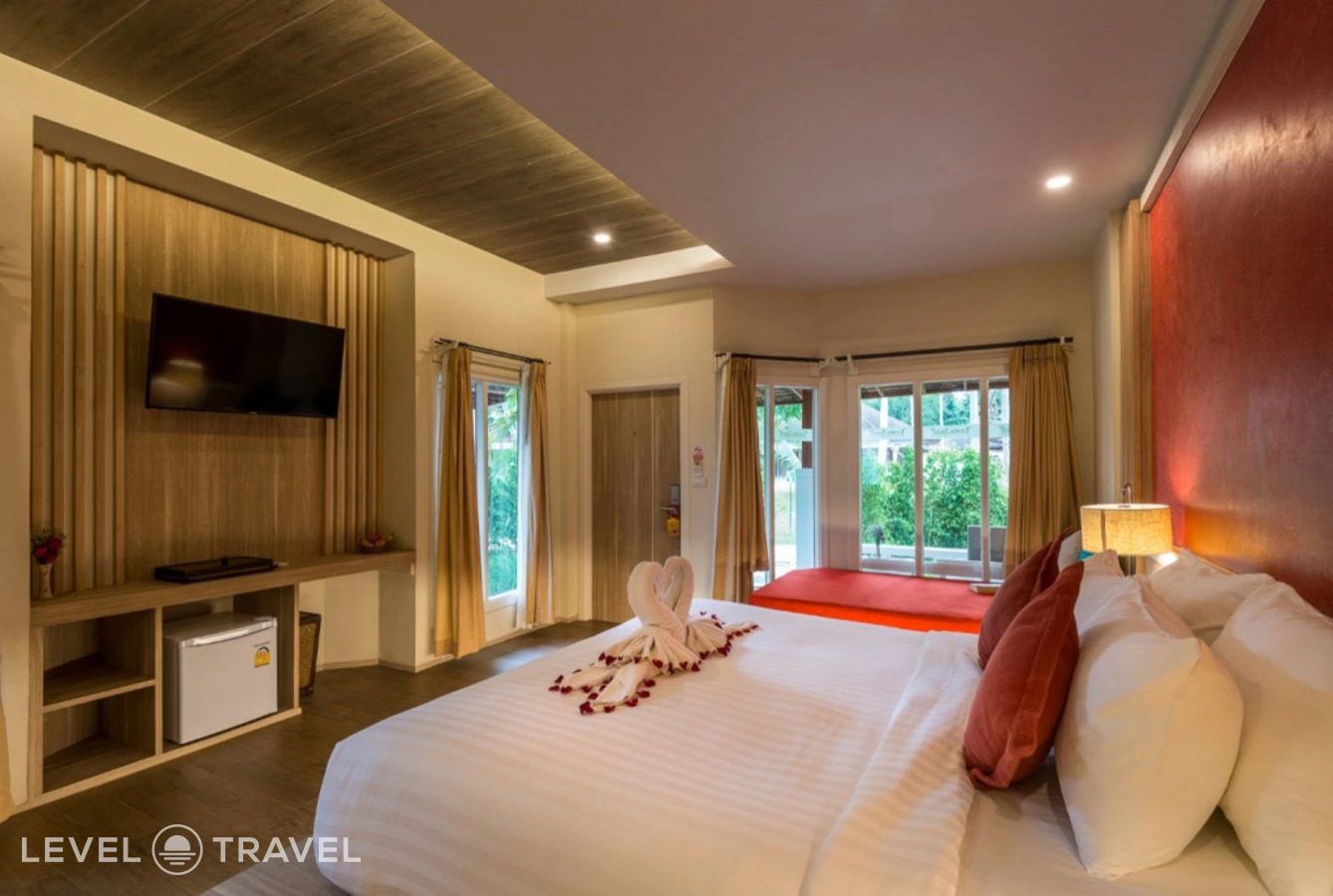 фотографии номера Двухместная вилла Plunge pool двуспальная кровать отеля Lanta Sand Resort & Spa в Таиланд(Ко Ланта) - фото №3