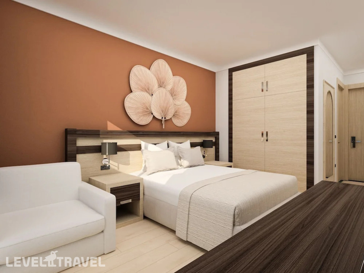 Двухместный номер Comfort с видом на море двуспальная кровать — фото 1