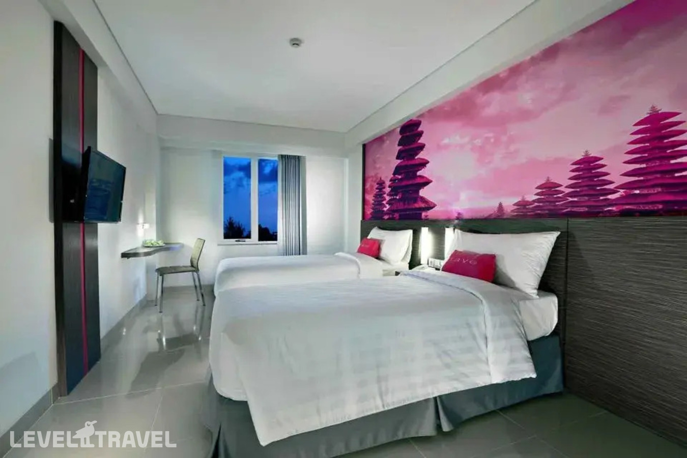 фотографии номера Делюкс (две односпальные кровати) отеля Favehotel Sunset Seminyak в Индонезия(Семиньяк) - фото №1