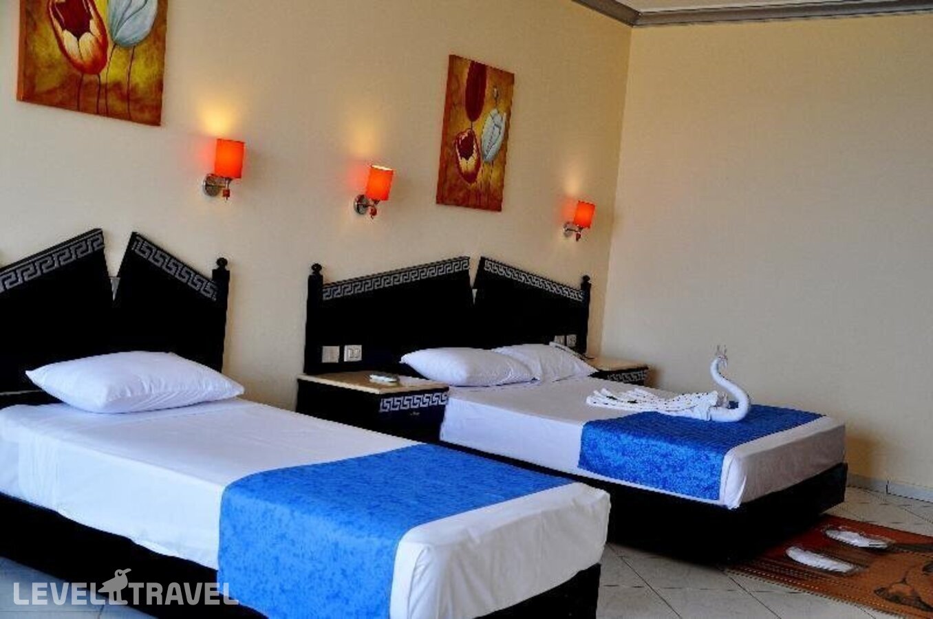 фотографии номера Стандартный с видом на бассейн отеля King Tut Aqua Park Beach Resort в Египет(Хургада (город)) - фото №1