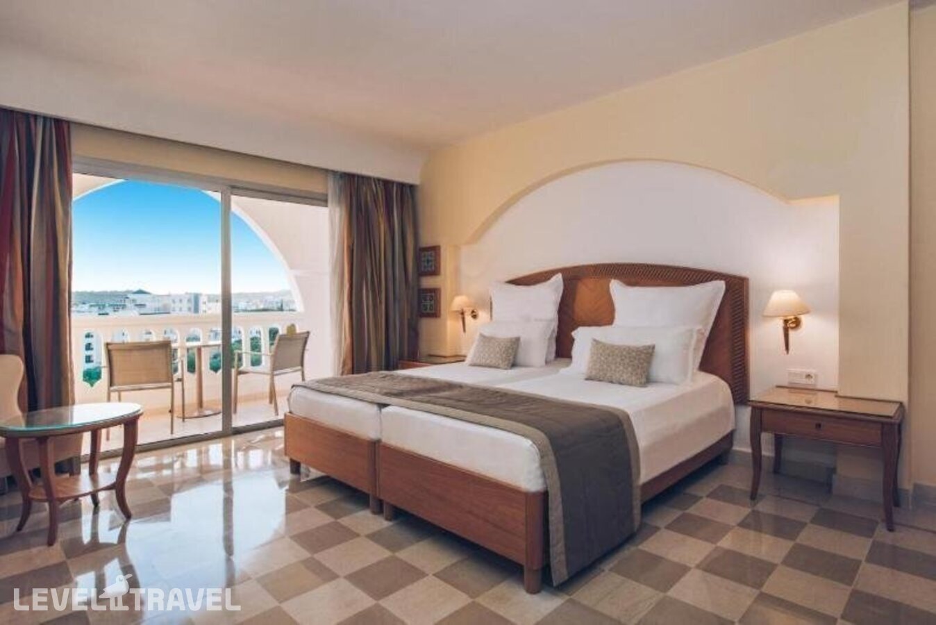 фотографии номера Стандартный с видом на бассейн отеля Iberostar Selection Kantaoui Bay в Тунис(Порт Эль-Кантауи) - фото №7