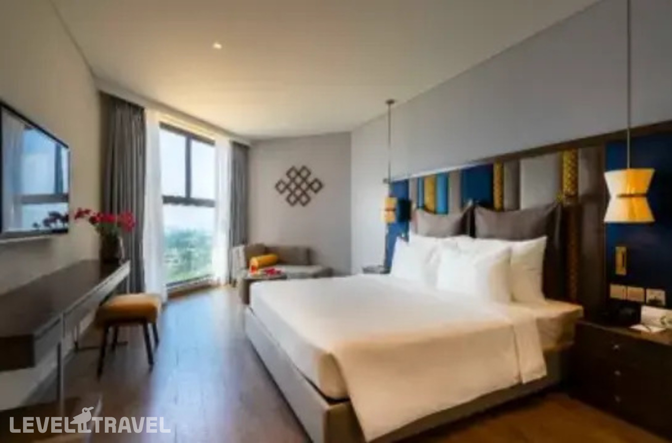 фотографии номера Двухместный номер Premium Deluxe двуспальная кровать отеля Mandala Cham Bay Mui Ne в Вьетнам(Фантьет) - фото №1