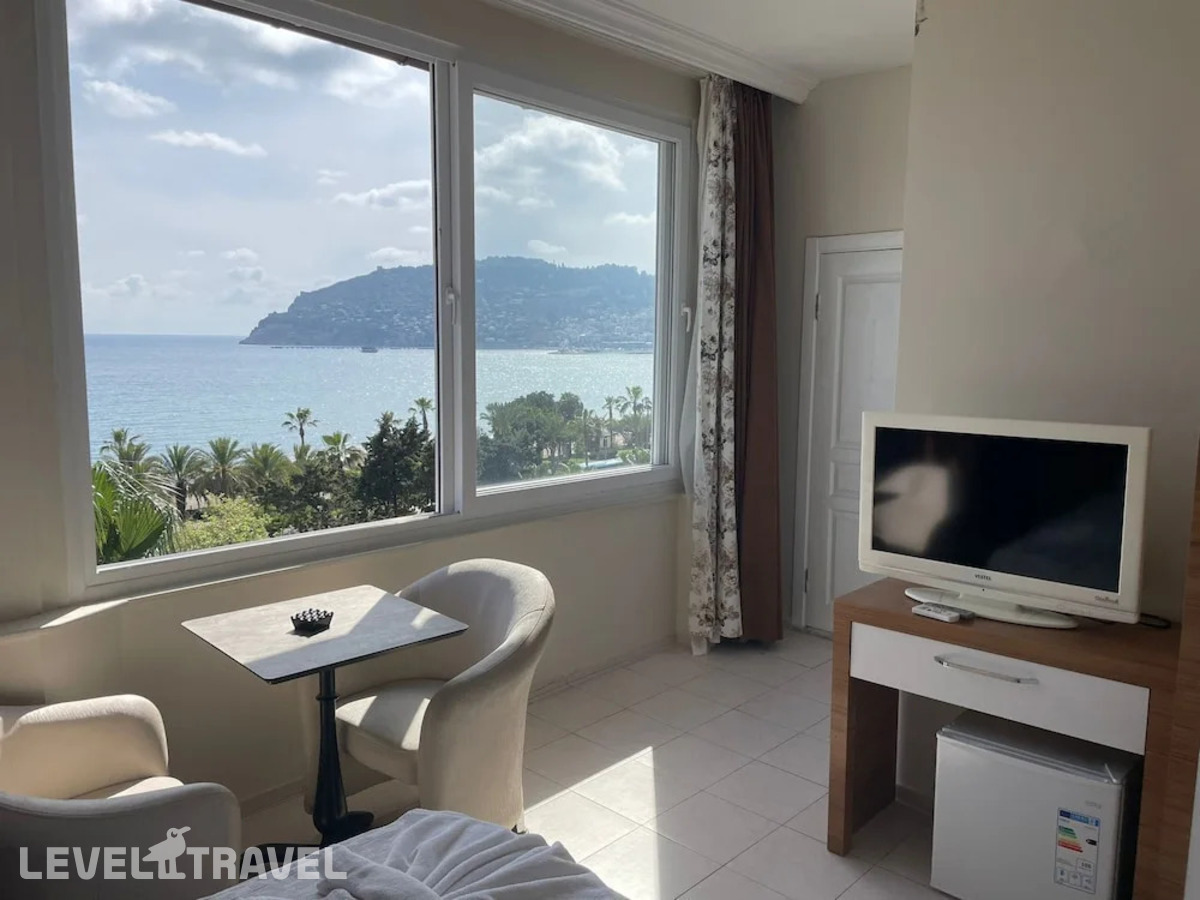 фотографии номера Стандартный с видом на море отеля Rosella Hotel в Турция(Аланья - центр) - фото №4