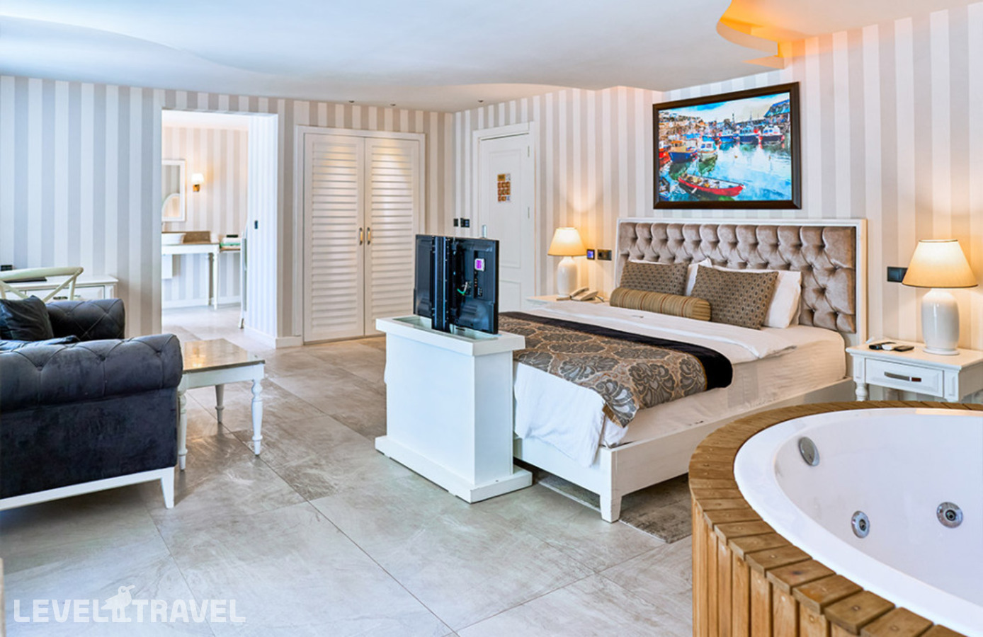 фотографии номера Люкс роскошный отеля Salonika Suites в Турция(Олюдениз) - фото №1