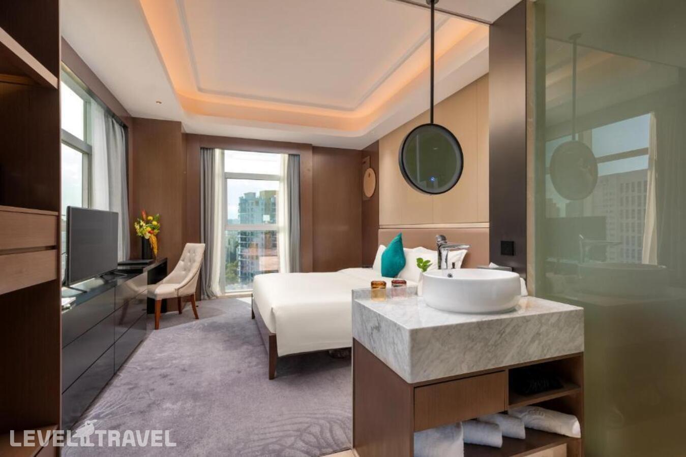 фотографии номера Представительский с видом на город отеля Honder International Hotel в Китай(Гуанчжоу) - фото №1