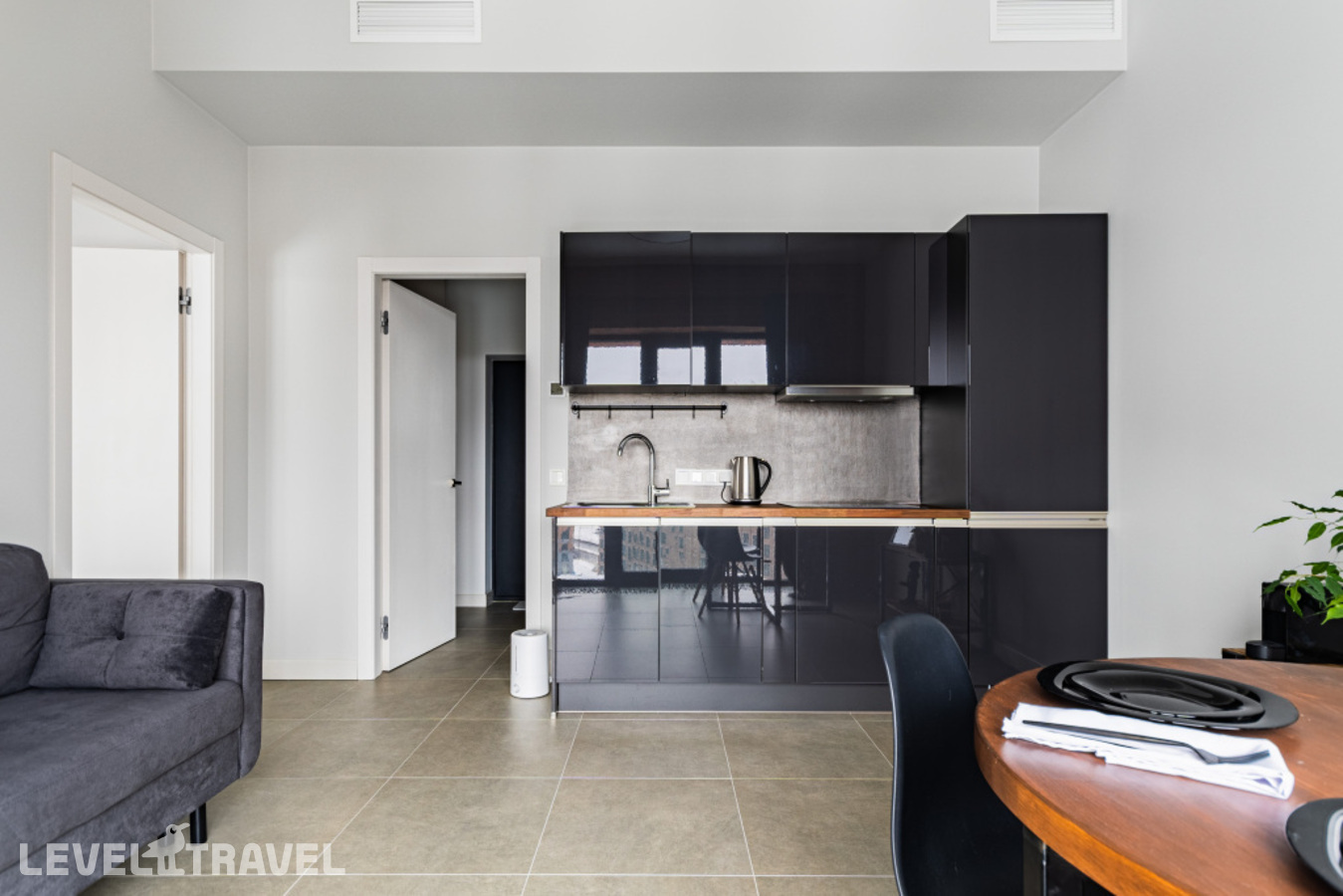 фотографии номера Четырёхместные апартаменты с видом на город отеля SV Loft Apartments (СВ Лофт Апартментс) в Россия(Василеостровский район) - фото №4