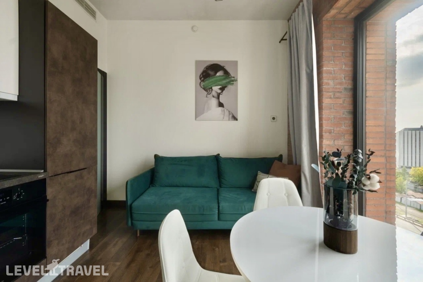 фотографии номера Четырёхместные апартаменты с видом на город отеля SV Loft Apartments (СВ Лофт Апартментс) в Россия(Василеостровский район) - фото №12