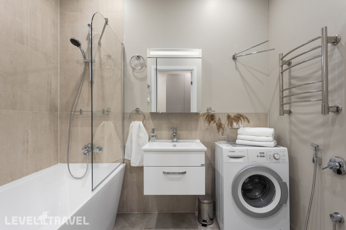 фотографии номера Шестиместные семейные апартаменты Standard с видом на город отеля SV Loft Apartments (СВ Лофт Апартментс) в Россия(Василеостровский район) - фото №13