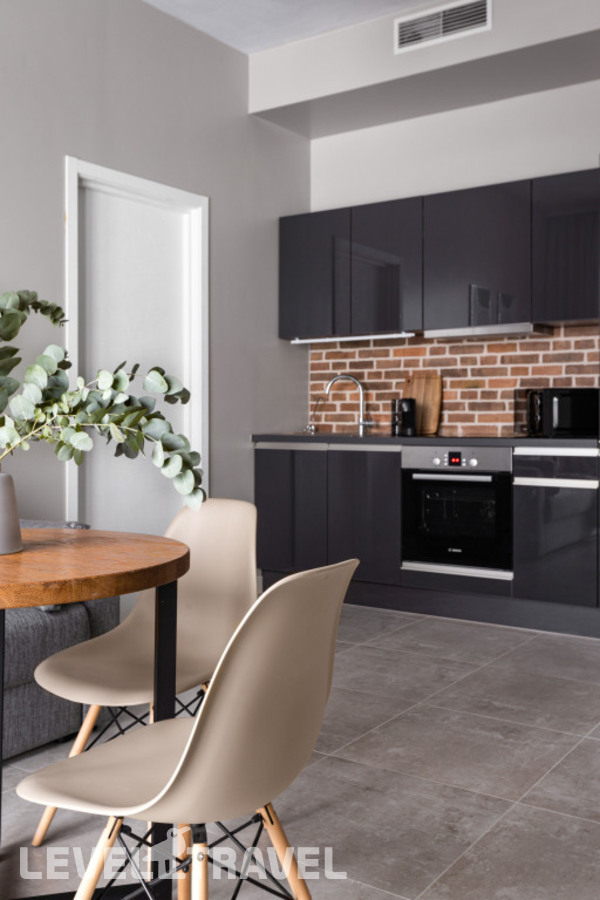 фотографии номера Четырёхместные апартаменты Deluxe с видом на город отеля SV Loft Apartments (СВ Лофт Апартментс) в Россия(Василеостровский район) - фото №16