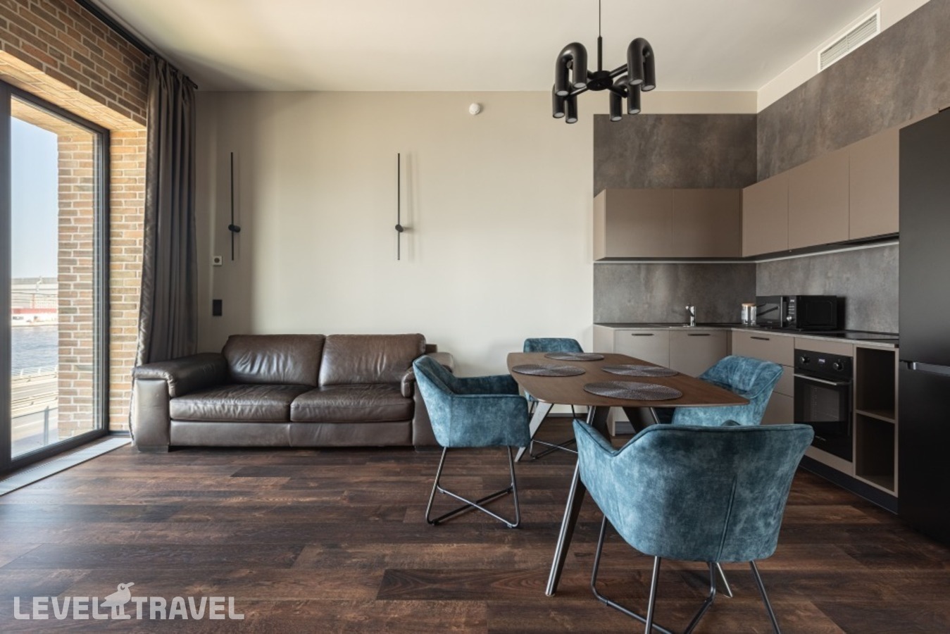 фотографии номера Пятиместные апартаменты Lux с видом на реку отеля SV Loft Apartments (СВ Лофт Апартментс) в Россия(Василеостровский район) - фото №8