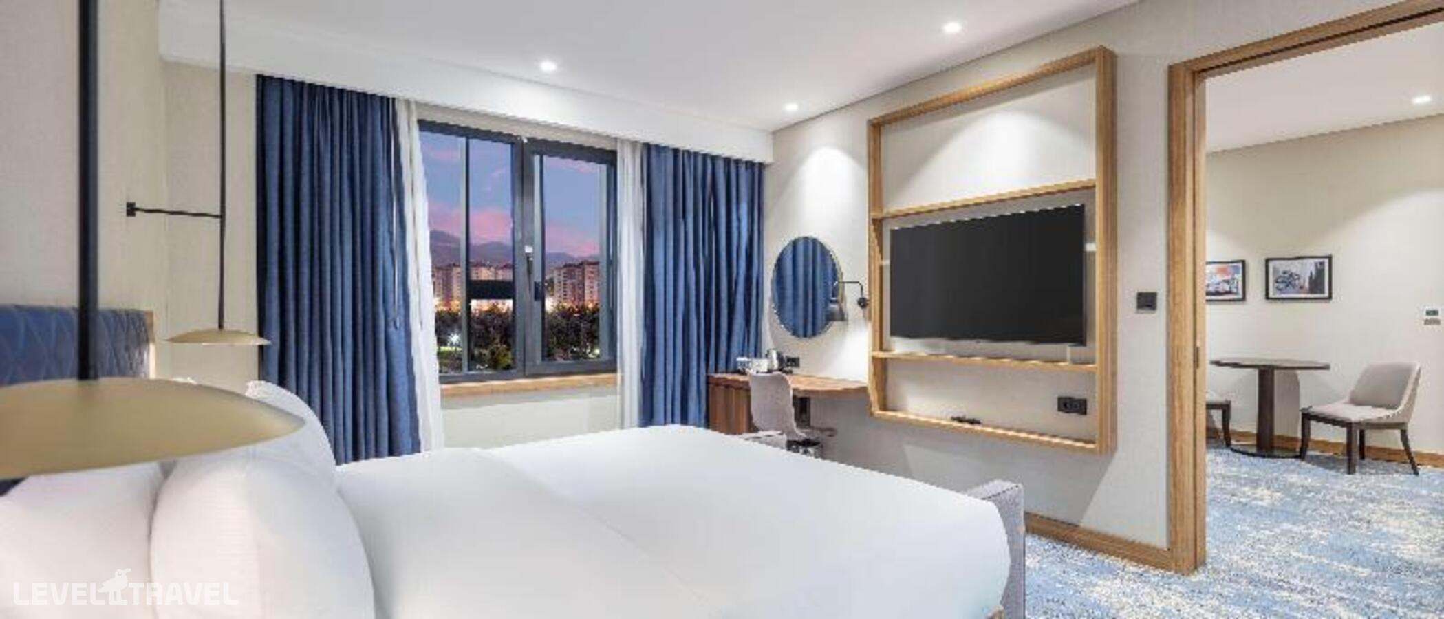 фотографии номера Двухместный номер с видом на горы 2 отдельные кровати отеля Hilton Garden Inn Erzurum в Турция(Эрзурум) - фото №5