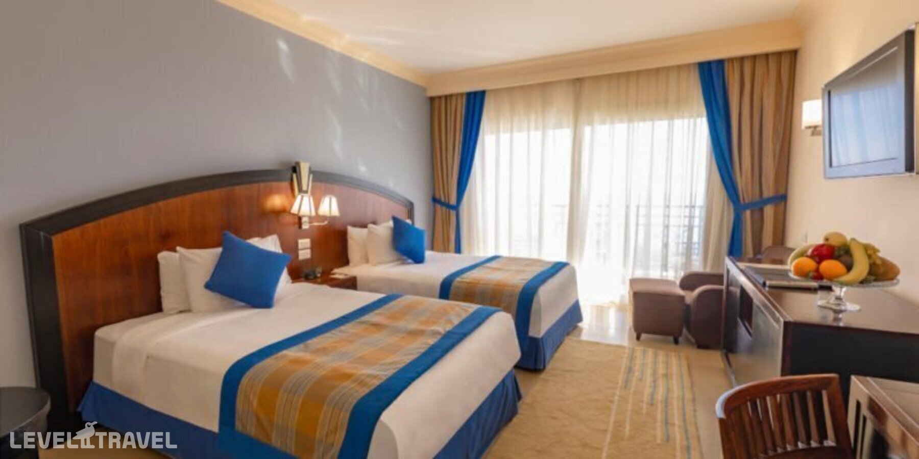 фотографии номера Делюкс с видом на море (две односпальные кровати) отеля Stella Di Mare Beach Hotel & Spa в Египет(Наама Бэй) - фото №11