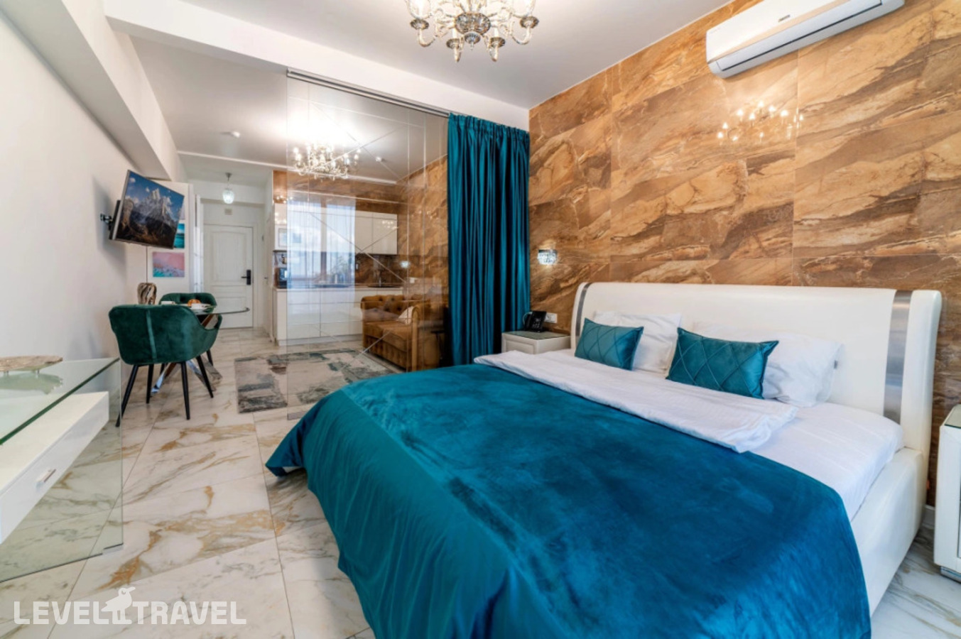 Апартаменты Caramel с балконом и с видом на море — фото 3