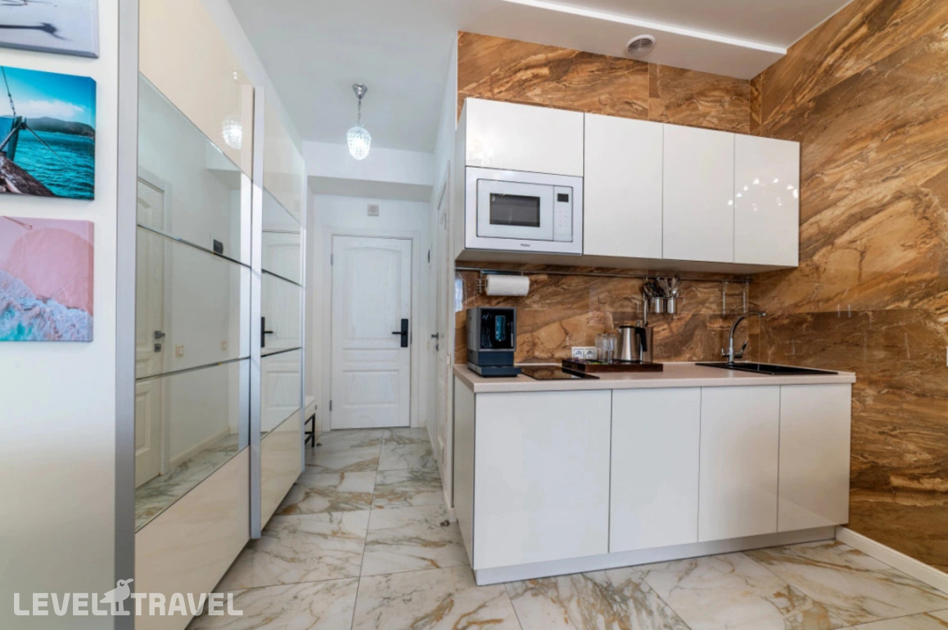 Апартаменты Caramel с балконом и с видом на море — фото 8