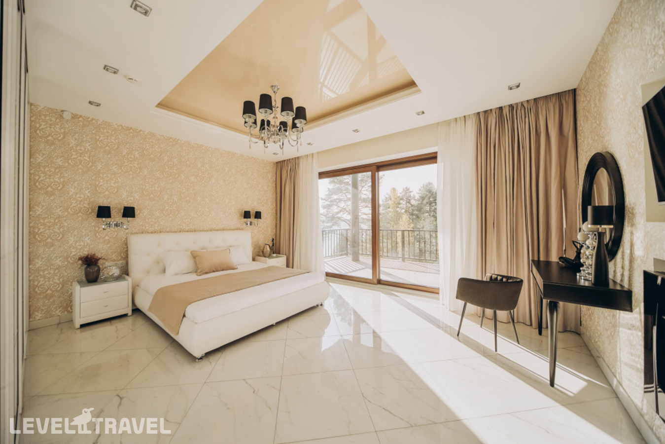 фотографии номера Вилла Luxury с балконом и с красивым видом из окна отеля Резиденция Северный Сад Загородный Отель в Россия(Косалма) - фото №12
