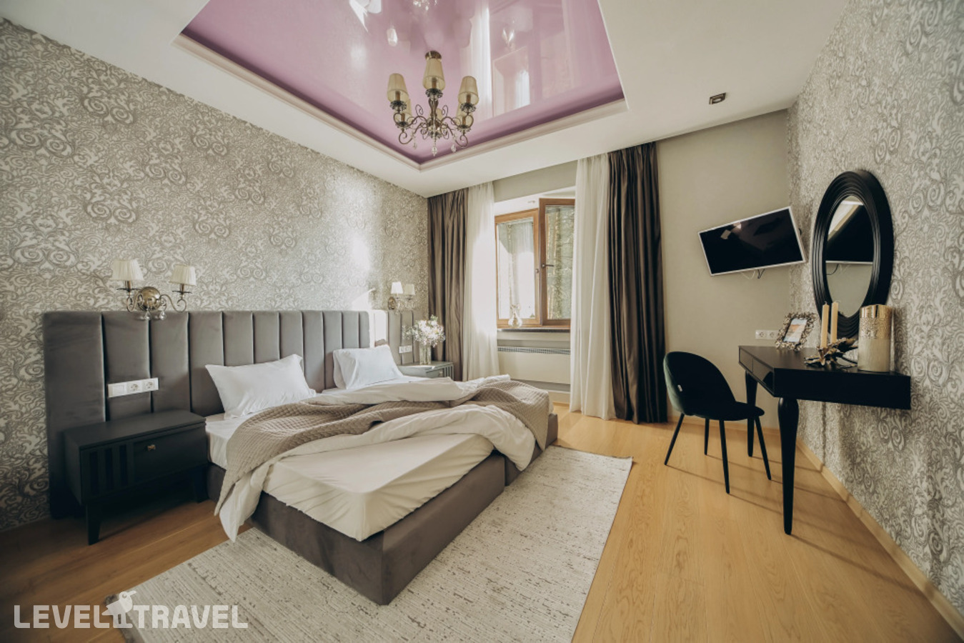 фотографии номера Вилла Luxury с балконом и с красивым видом из окна отеля Резиденция Северный Сад Загородный Отель в Россия(Косалма) - фото №10