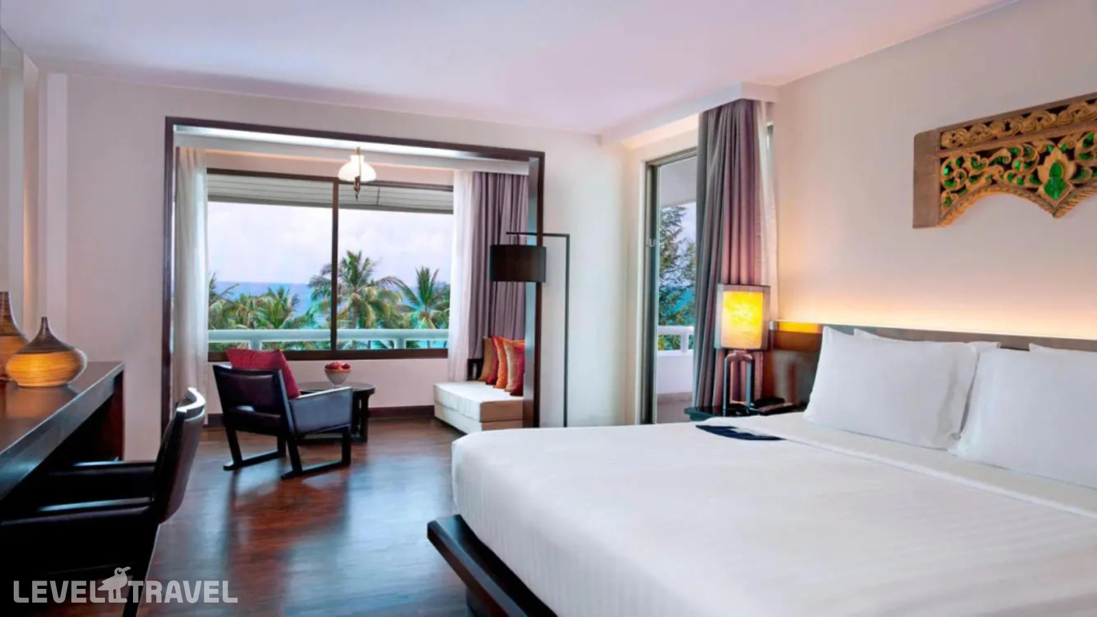 фотографии номера Стандартный с видом на океан с террасой отеля Le Meridien Phuket Beach Resort в Таиланд(Карон Бич) - фото №2