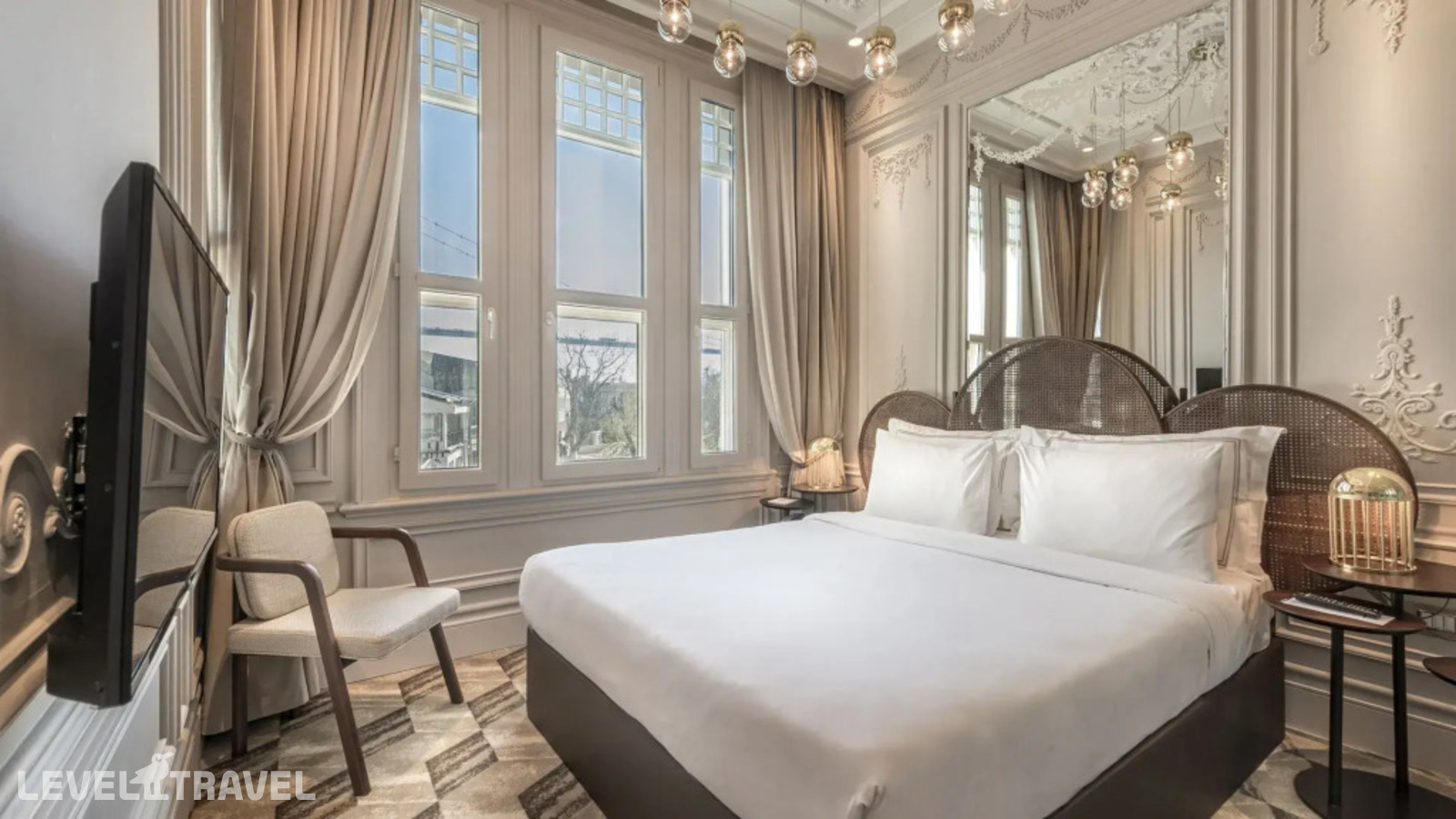 Двухместный люкс Deluxe Bosphorus двуспальная кровать — фото 1