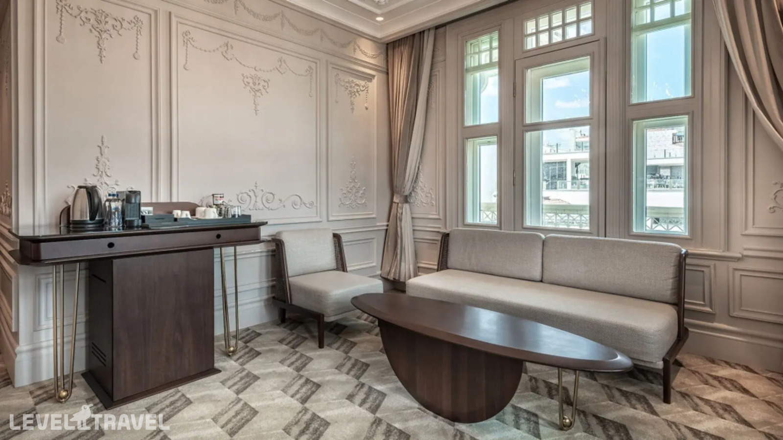 Двухместный люкс Deluxe Bosphorus двуспальная кровать — фото 3
