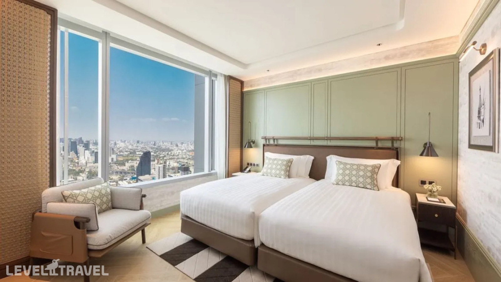 Двухместный Suite с доступом в лаундж c 1 комнатой двуспальная кровать — фото 3
