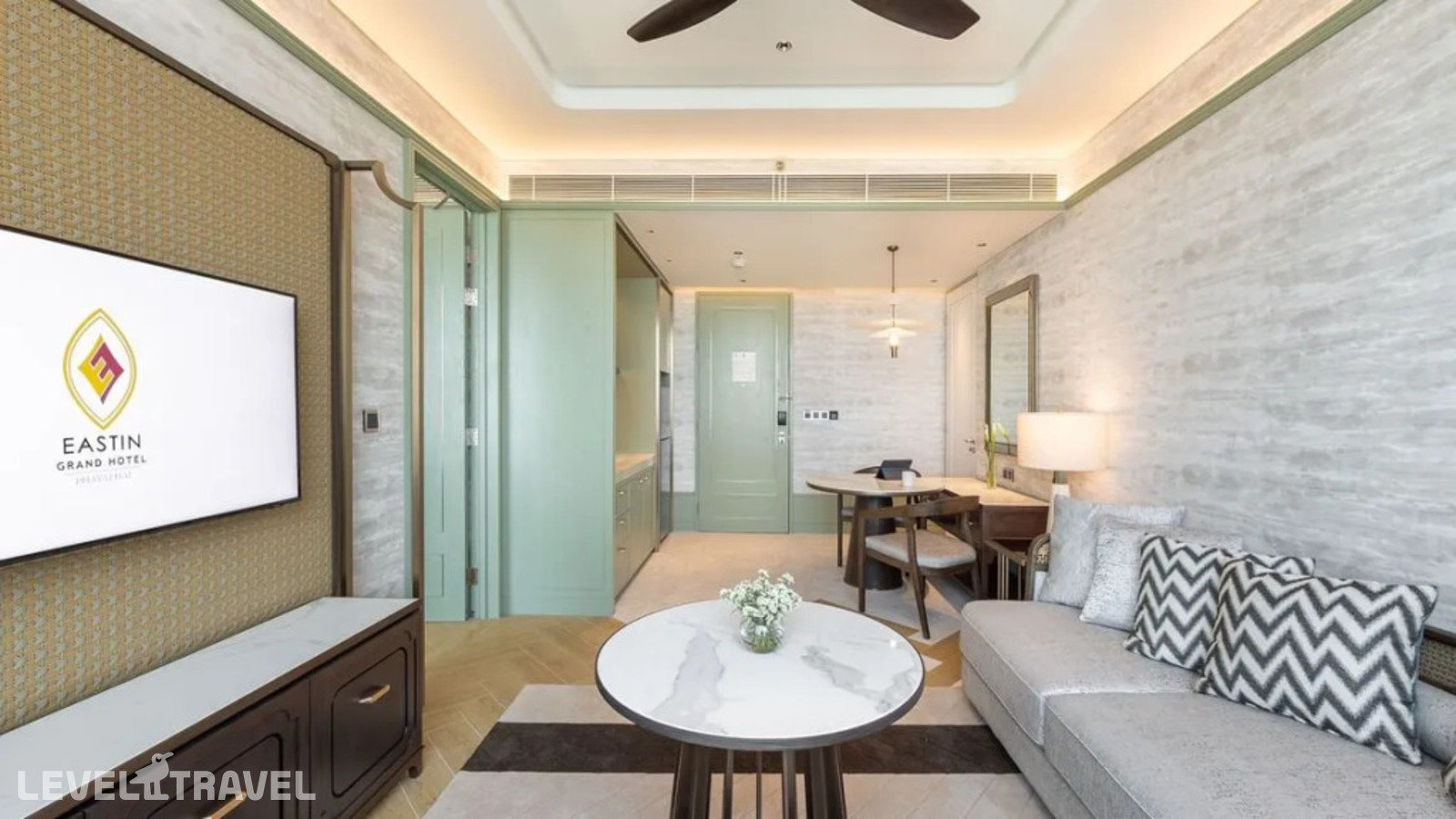 Двухместный Suite с доступом в лаундж c 1 комнатой 2 отдельные кровати — фото 8