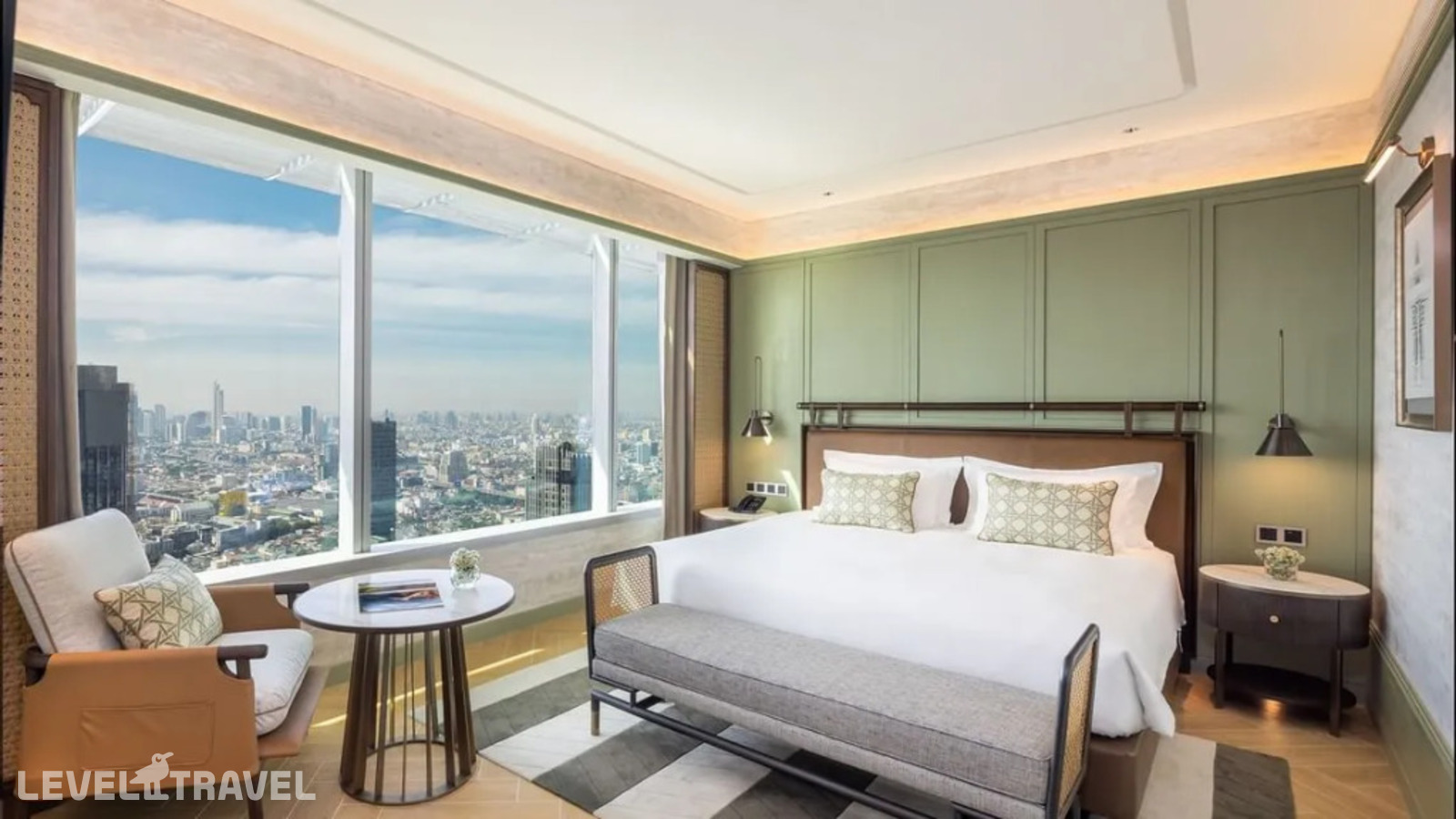 Двухместный Suite с доступом в лаундж Premium c 1 комнатой двуспальная кровать — фото 1