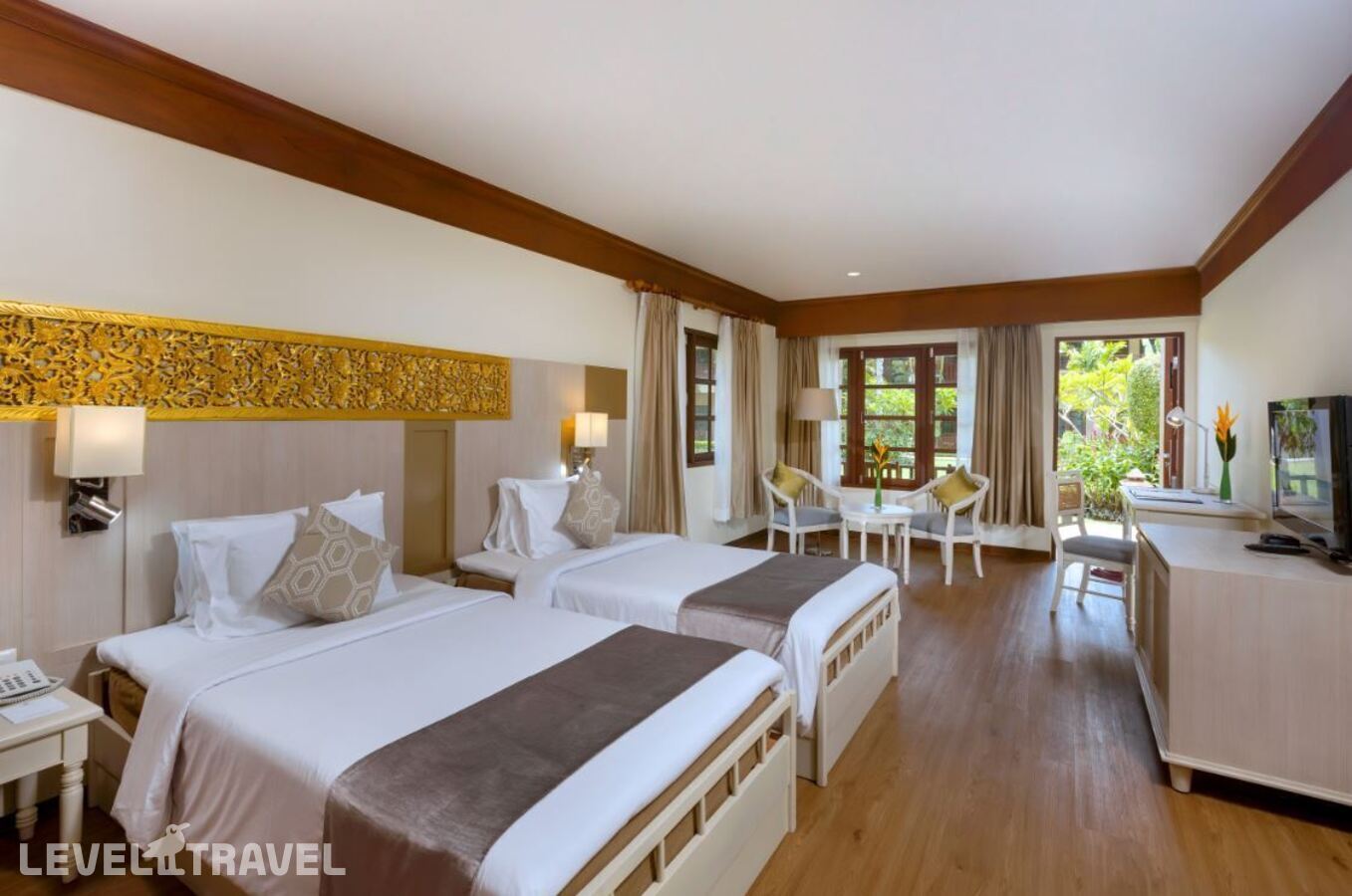фотографии номера Делюкс с видом на сад (две односпальные кровати) отеля Best Western Premier Bangtao Beach Resort & Spa в Таиланд(Банг Тао Бич) - фото №1