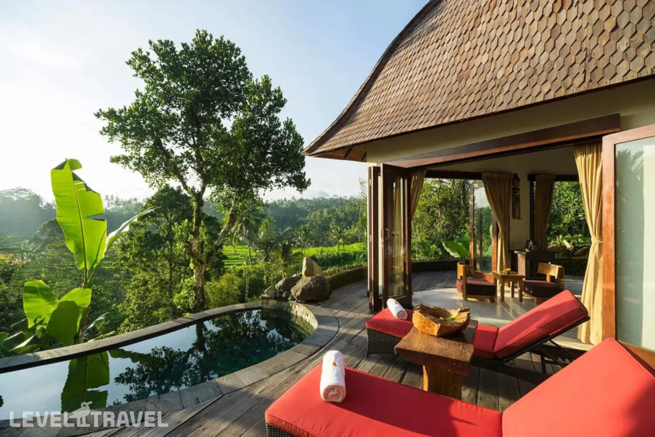 фотографии номера Вилла с бассейном с 2 комнатами отеля Adiwana Dara Ayu Villas в Индонезия(Гианьяр) - фото №3