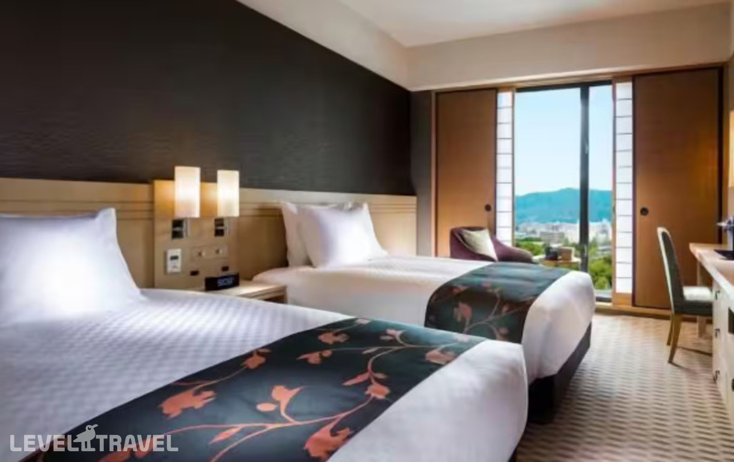 фотографии номера Улучшенный Executive Floor (отдельные кровати) отеля Rihga Royal Hotel Kyoto в Япония(Киото) - фото №1