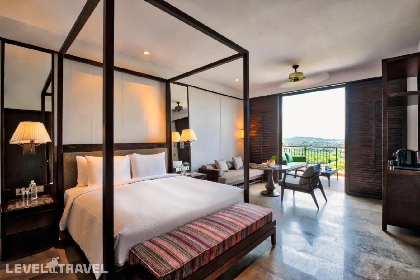 фотографии номера Делюкс с видом на сад отеля Hilton Goa Resort Candolim в Индия(Северный Гоа) - фото №4