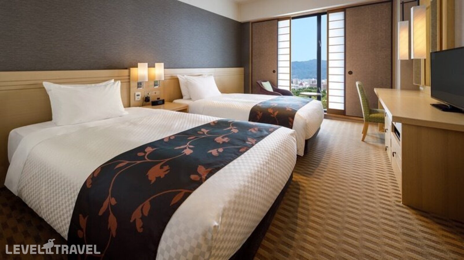 фотографии номера Стандартный Executive Floor (отдельные кровати) отеля Rihga Royal Hotel Kyoto в Япония(Киото) - фото №1