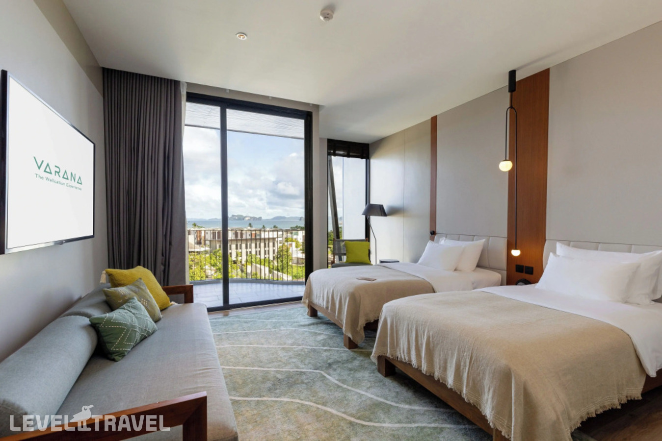 фотографии номера Двухместный Luxe Mountain 2 отдельные кровати отеля Varana Hotel в Таиланд(Краби) - фото №3
