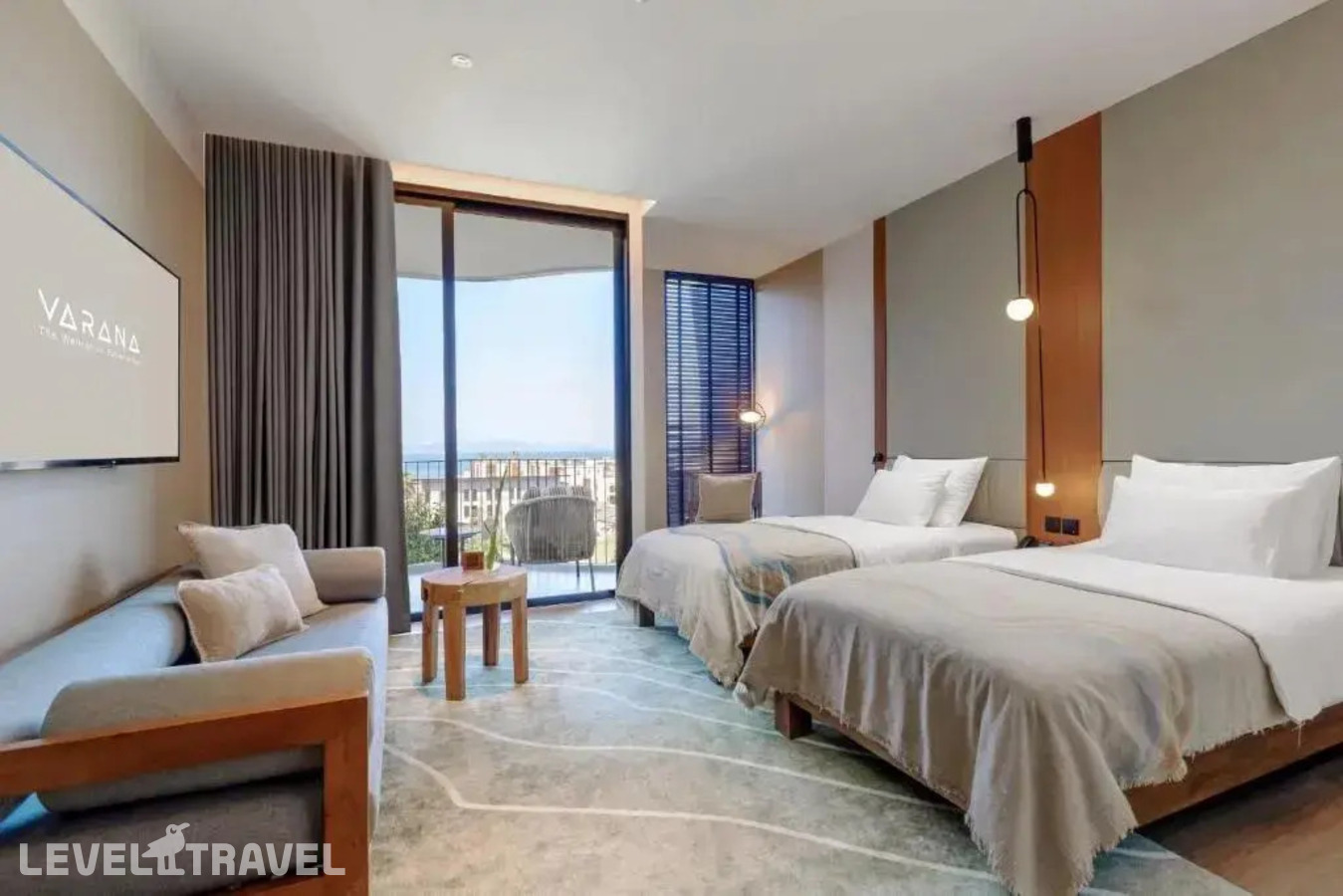 фотографии номера Двухместный Luxe Ocean 2 отдельные кровати отеля Varana Hotel в Таиланд(Краби) - фото №1