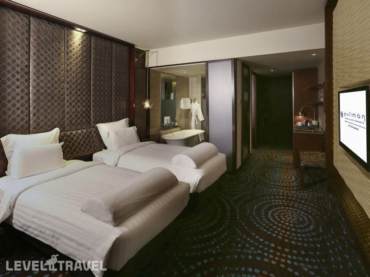 фотографии номера Делюкс (две односпальные кровати) отеля Pullman New Delhi Aerocity- International Airport в Индия(Нью-Дели) - фото №2