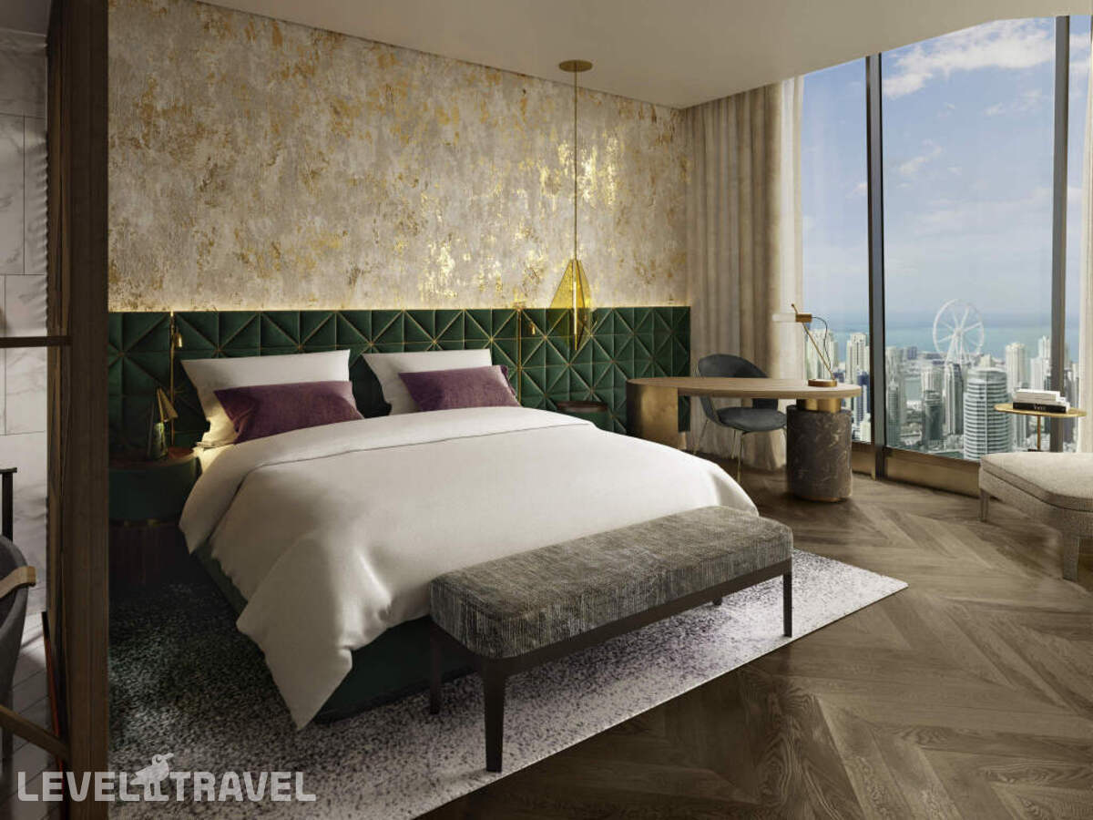 фотографии номера Люкс Atelier отеля So/ Uptown Dubai в ОАЭ(Джумейра Лейк Тауэрс) - фото №1