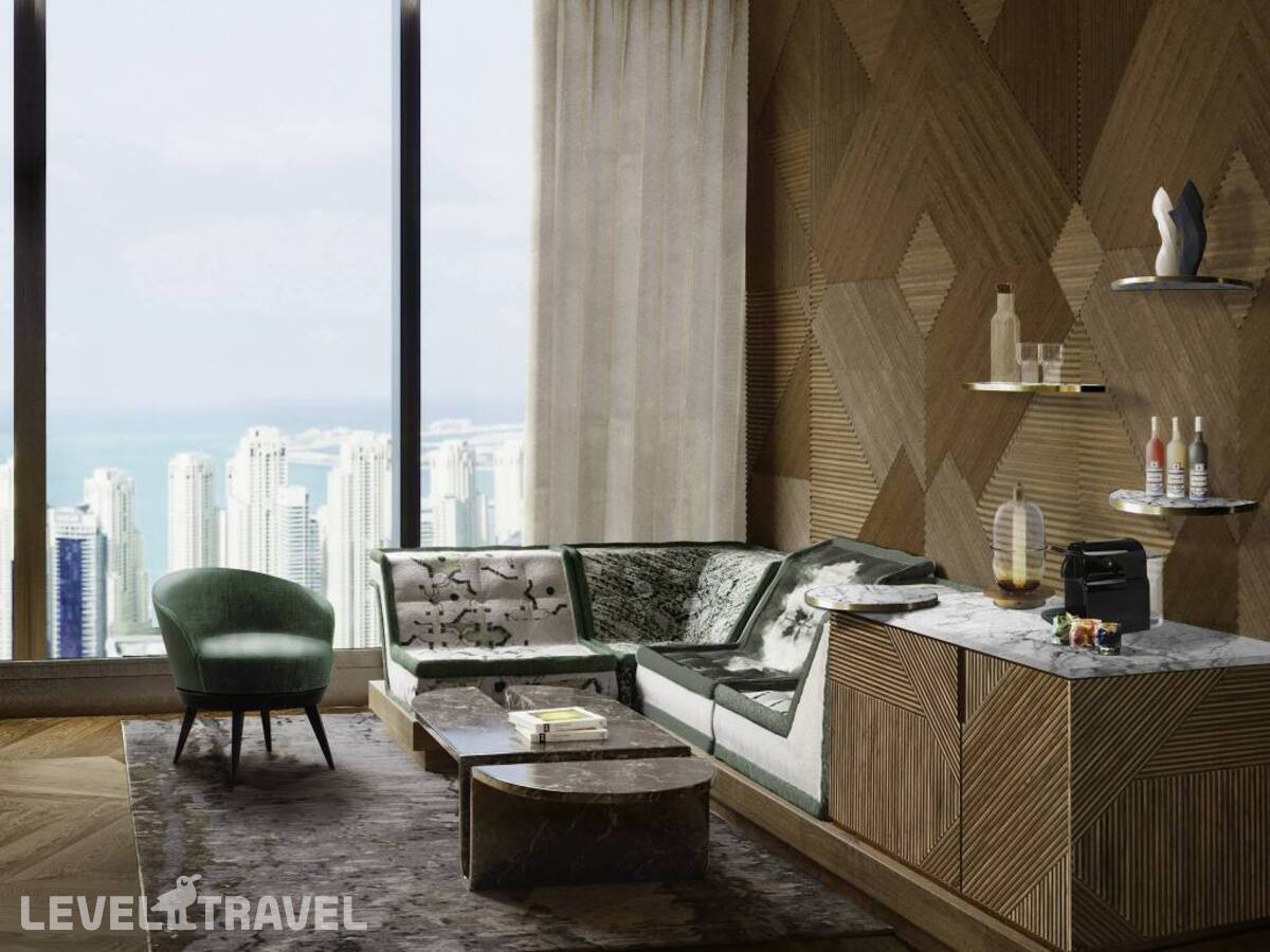 фотографии номера Люкс Atelier отеля So/ Uptown Dubai в ОАЭ(Джумейра Лейк Тауэрс) - фото №2