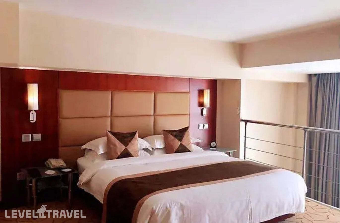 фотографии номера Двухместный люкс Multi-Level двуспальная кровать отеля Ariva Beijing West Hotel & Serviced Apartment в Китай(Пекин) - фото №1